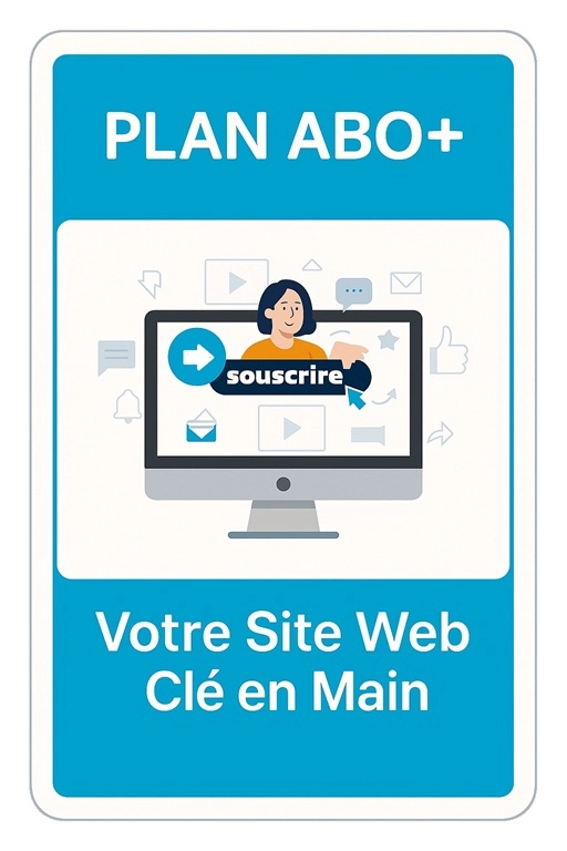 Création de site Internet - plan abo ++